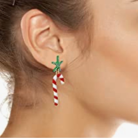 New Betsey Johnson
Stocking Candy Cane Non-Matching Earrings - Picture 6 of 7